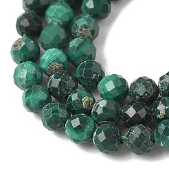Natural Malachite Beads Strands&nbsp;G-D306-A02-3mm-B