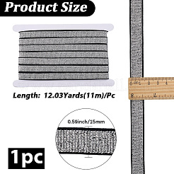 11M Polyester Elastic Ribbon&nbsp;DIY-GF0011-58A-04