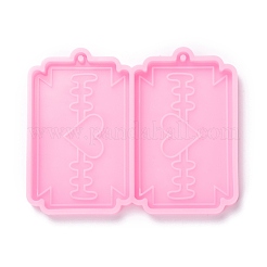 Valentine's Day Theme Food Grade Pendant Silicone Molds&nbsp;DIY-D050-13