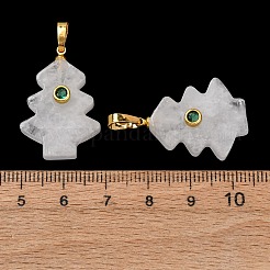Natural Quartz Crystal Pendants&nbsp;G-P628-04G-05