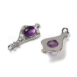 Natural Amethyst Pendants&nbsp;G-C096-03P-09