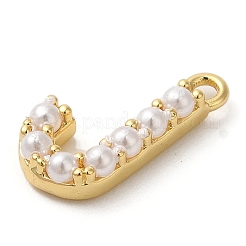 Plastic Imitation Pearl Pendants&nbsp;KK-P230-17G-J