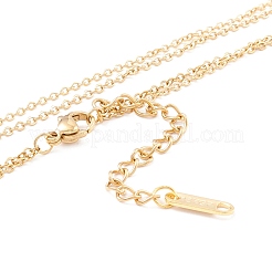 304 Stainless Steel Necklaces&nbsp;NJEW-M189-07G
