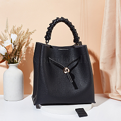 PU Imitation Leather Braided Bag Handles and Purse Drawstring&nbsp;FIND-WR0009-13