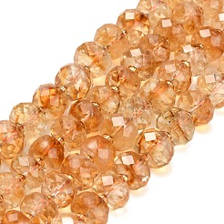 Heated Natural Citrine Beads Strands&nbsp;G-L634-E02-01
