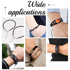 10 Yards Braided PU Imitation Leather Cord&nbsp;LC-AR0001-02