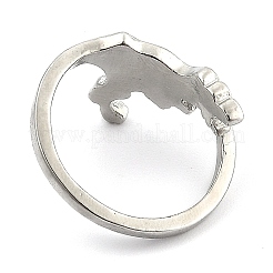 Brass Cuff Rings&nbsp;LS-RJEW-I076-02P