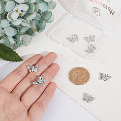 10Pcs Brass Micro Pave Clear Cubic Zirconia Charms&nbsp;ZIRC-BBC0003-77
