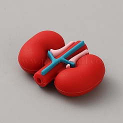Viscera Food Grade Eco-Friendly Silicone Focal Beads&nbsp;SIL-CJC0007-16A