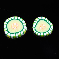 Handmade Polymer Clay Cabochons&nbsp;X-CLAY-N006-55