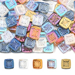 1 Strand Electroplate Transparent Glass Beads Strands&nbsp;EGLA-YW0005-53