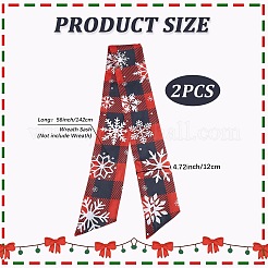 2Pcs Polyester Ribbons&nbsp;FEPA-WH20008-004