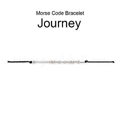 Unisex Adjustable Morse Code Bracelets&nbsp;BJEW-JB04988-03