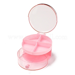 Round Plastic Jewelry Boxes&nbsp;LS-OBOX-F006-08