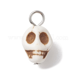 Synthetic Turquoise Pendants&nbsp;PALLOY-JF02668