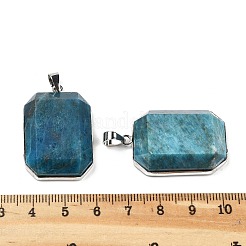 Natural Apatite Pendants&nbsp;G-B139-02P-08