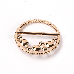 Alloy Resin Imitation Pearl Buckles&nbsp;JEWB-WH0014-07C