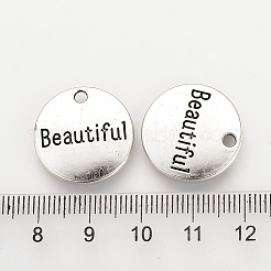 Tibetan Style Alloy Pendants&nbsp;X-TIBEP-Q078-16AS-RS