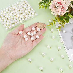 150Pcs Acrylic Pearl Pendants&nbsp;IFIN-HY0001-10
