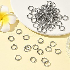 Tarnish Resistant 304 Stainless Steel Open Jump Rings&nbsp;STAS-E066-11-8mm