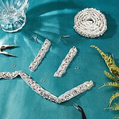 1 Yard Glass Crystal Hotfix Rhinestone Trimming&nbsp;DIY-FG0003-39