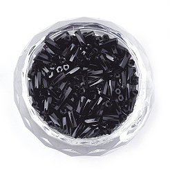Glass Twisted Bugle Seed Beads&nbsp;SEED-S018-02A