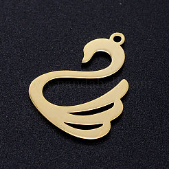 201 Stainless Steel Pendants&nbsp;STAS-Q201-JN289-2