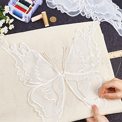 Polyester & Cotton Embroidery Sew On Clothing Patches&nbsp;PATC-WH20004-04B-02