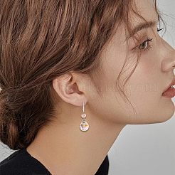32Pcs Brass Earring Hooks&nbsp;KK-SC0006-57S
