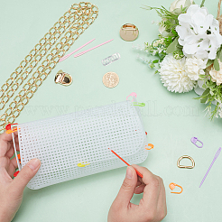 DIY Purse Knitting Making Kits&nbsp;DIY-WH0453-98C