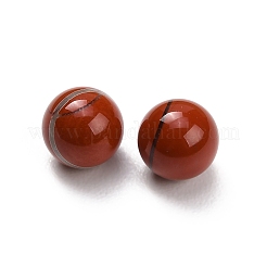 Natural Red Jasper Sphere Beads&nbsp;G-H359-02I-8mm