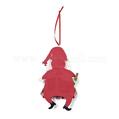 Christmas Santa Claus Handmade Polymer Clay Pendant Decorations&nbsp;LS-HJEW-P017-01A