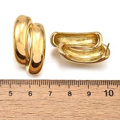 Ion Plating(IP) 304 Stainless Steel Stud Earrings&nbsp;EJEW-G395-01G