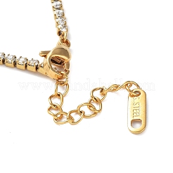 PVD Vacuum Plating 304 Stainless Steel Crescent Moon Link Bracelet&nbsp;BJEW-F463-04G