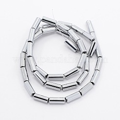 Grade A Electroplate Non-magnetic Synthetic Hematite Beads Strands&nbsp;X-G-N0014-27A