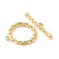Brass Toggle Clasps&nbsp;KK-P234-88G