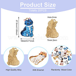 20Pcs Alloy Pendants&nbsp;FIND-TA0004-44A