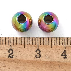 202 Stainless Steel Rondelle Spacer Beads&nbsp;STAS-F094-06A-C