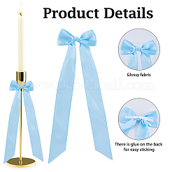 12Pcs Polyester Bowknot Hanging Garland&nbsp;HJEW-DC0001-28C