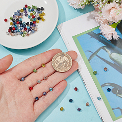 10Colors Rhinestone Clay Pave Beads&nbsp;RB-WH0005-013A