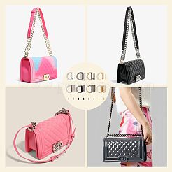 8 Sets 4 Colors Alloy Bag Suspension Clasps&nbsp;FIND-WR0005-27