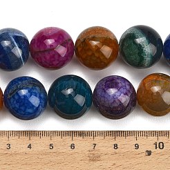 Natural Dragon Veins Agate Beads Strands&nbsp;GG-L001-L01-02