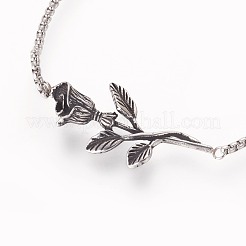 304 Stainless Steel Bolo Bracelets&nbsp;BJEW-E371-02ASP
