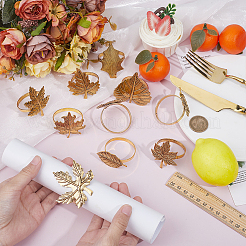 20Pcs 10 Styles Iron Napkin Rings&nbsp;DIY-GO0002-94