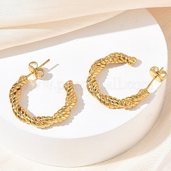 304 Stainless Steel Stud Earrings for Women&nbsp;EJEW-K333-21G