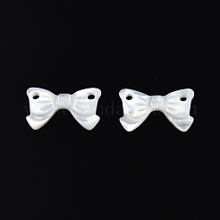Natural White Shell Connector Charms&nbsp;SSHEL-N003-141