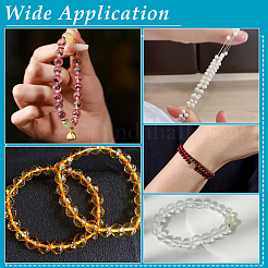 Flat Elastic Crystal String&nbsp;LS-EW-WH0002-03A