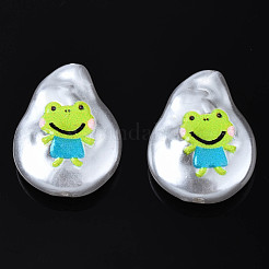 3D Printed ABS Plastic Imitation Pearl Beads&nbsp;KY-S163-423