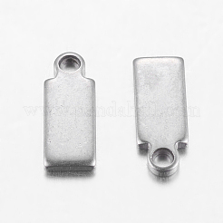 304 Stainless Steel Stamping Blank Tag Pendants&nbsp;X-STAS-Q074