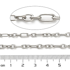 304 Stainless Steel Figaro Chains&nbsp;CHS-A016-23P-A